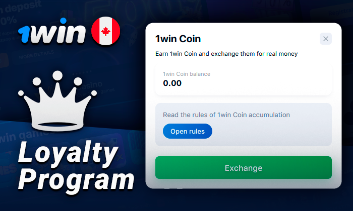 1Win's Canadian Loyalty Program - What you need to know about the Coins system
