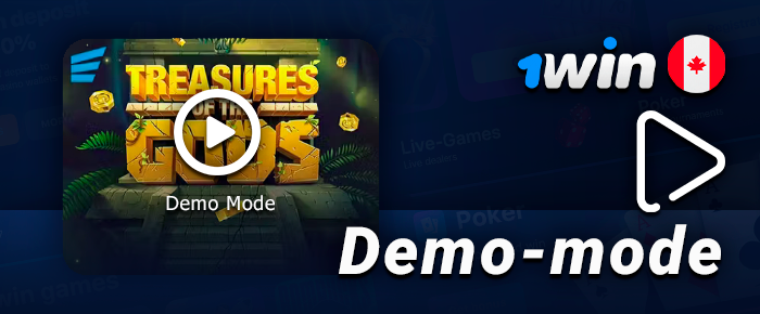 Demo mode at online casinos 1Win - how to play for free