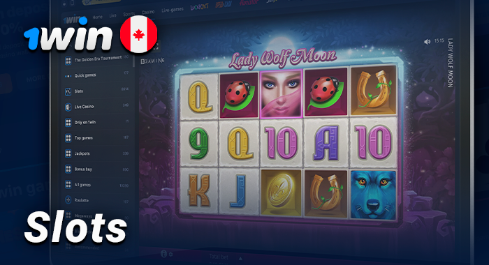 Slots at online casinos 1Win - top slots for players