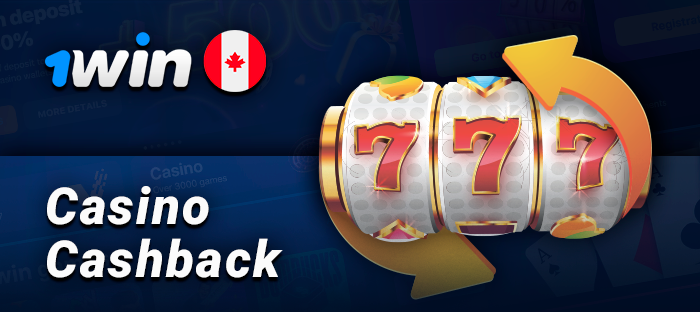 Get cashback at 1Win online casino section - return up to 30%