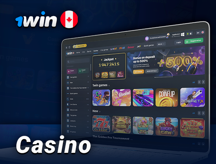 About the live casino section on 1Win - what games are there