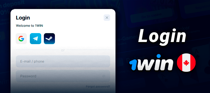 Login to your personal account on the 1Win website - authorization process