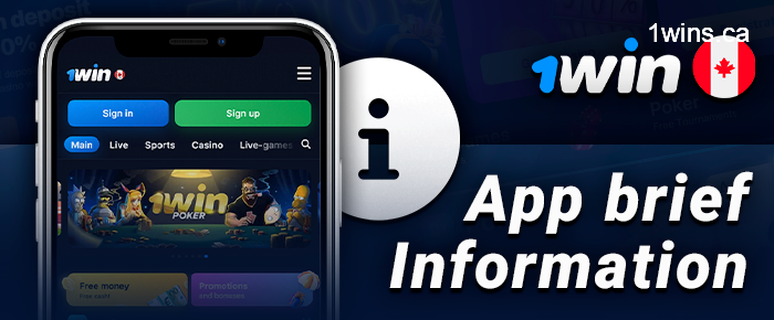 What need to know about the 1Win app - information about the app