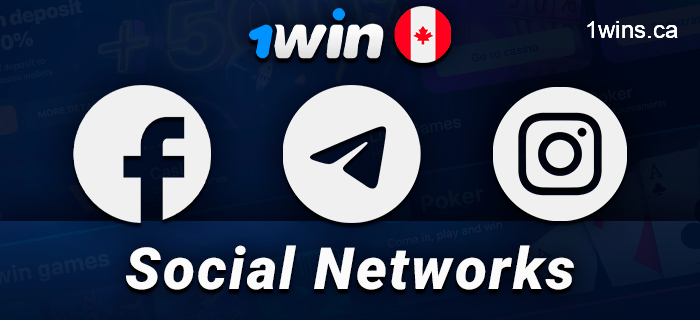 Social networks for contacting and communicating with 1Win