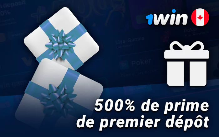 Bonus de premier dépôt chez 1Win - jusqu'à 800