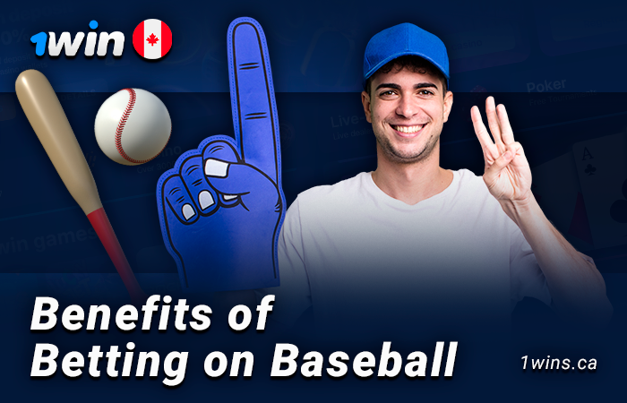 Advantages of betting on baseball at 1Win bookmaker