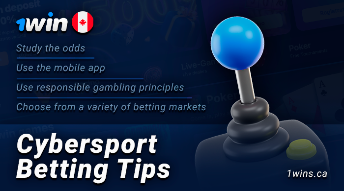 Esports betting tips for 1Win Canada users