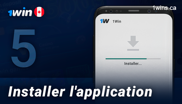 Installation de l'application 1Win sur un appareil Android