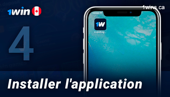 Installation de l'application 1Win sur l'iPhone