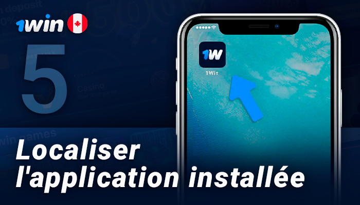 Trouvez l'application 1Win installée sur votre iPhone