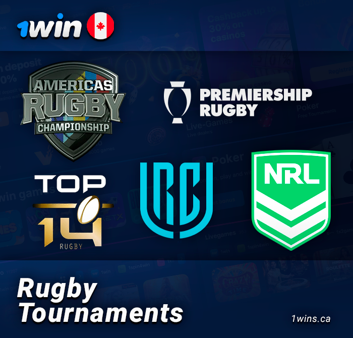Rugby tournaments for betting on 1Win 