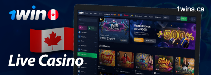 Play at 1Win Live Casino alongside live dealers on the site and mobile app