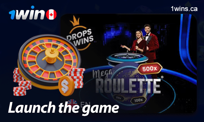 Start your Live Casino game at 1win