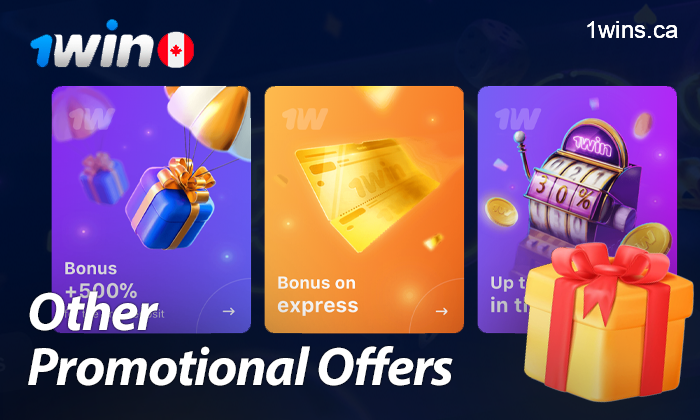 Promotional offers on the 1win website