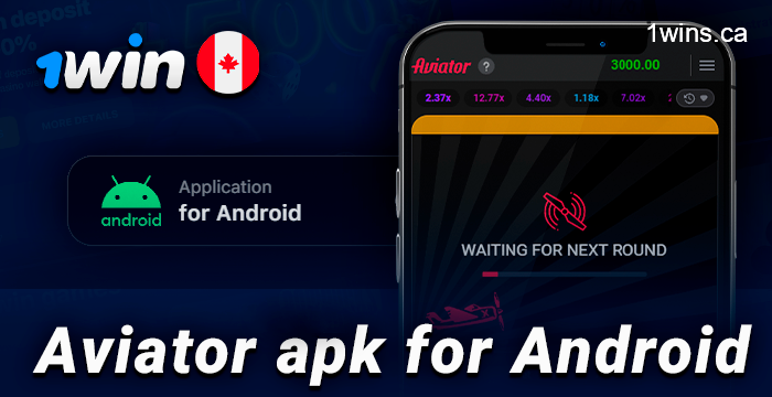 Download the 1Win APK app to play Aviator