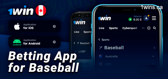 Download the 1Win app for baseball betting