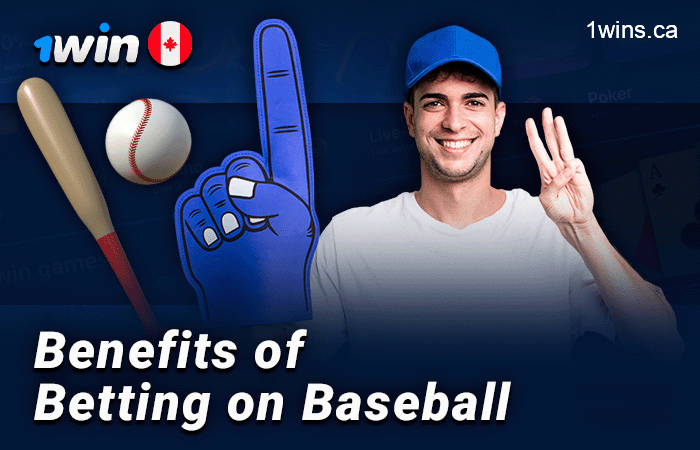 Advantages of betting on baseball at 1Win bookmaker