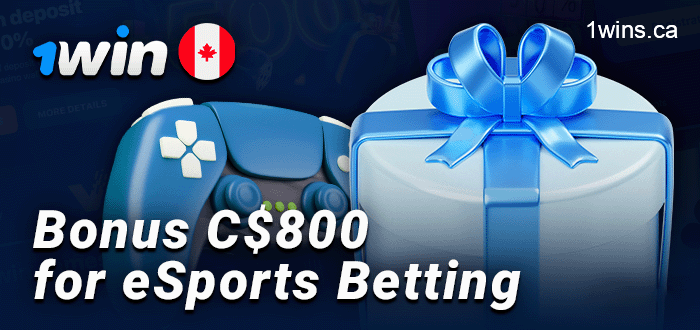 Get a bonus for betting on cyber sports at 1Win - up to C$800