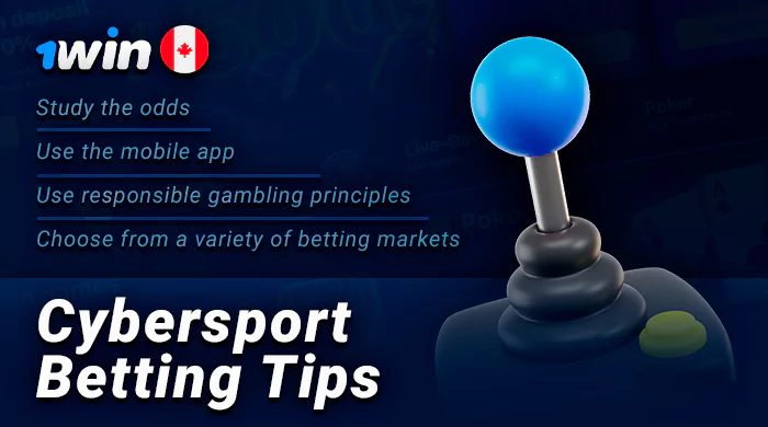 Esports betting tips for 1Win Canada users