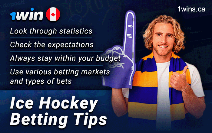 Hockey betting tips for 1Win users - how to win
