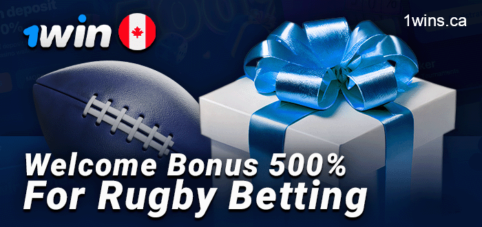 Welcome bonus for rugby betting at 1Win Canada