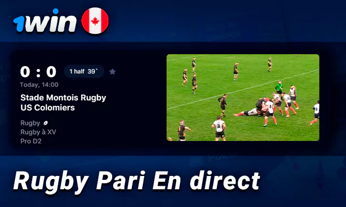 Parier sur le rugby en direct chez 1Win