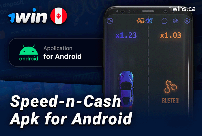 Download 1Win apk app to play Speed-n-Cash