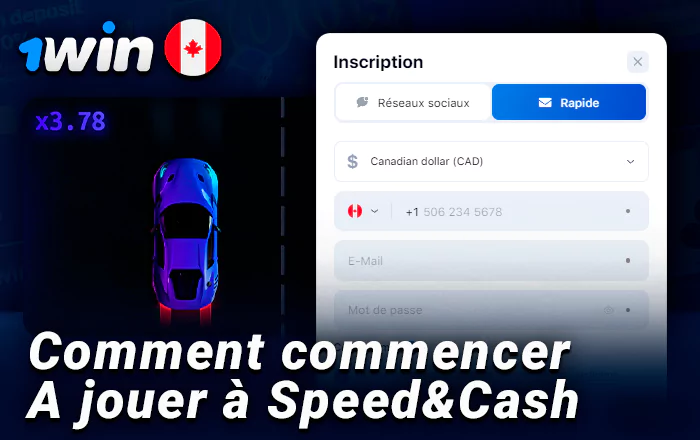 Commencez à parier à Speed&Cash sur le casino en ligne 1Win